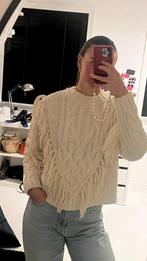 Gebreide knit trui van H&M in beige / crème, Maat 38/40 (M), H&M, Verzenden, Beige