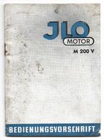 JLO M200 V motor Bedienungsvorschrift handleiding (5251z), Motoren, Ophalen of Verzenden, Overige merken