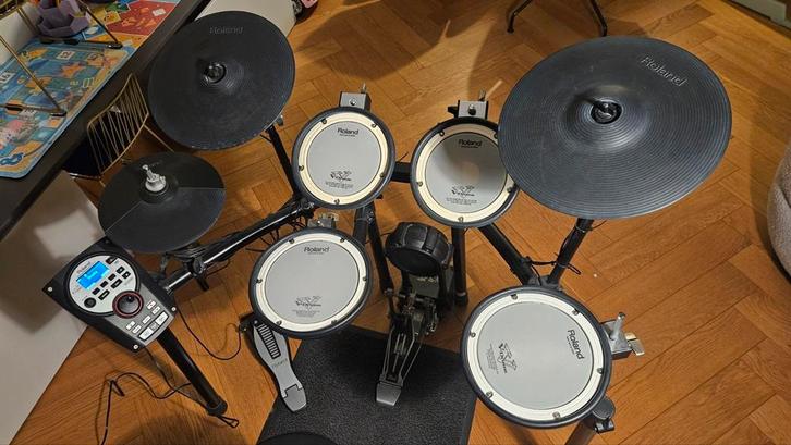 Roland TD-11KV – Compleet & Speelklaar – Mesh Heads!, Muziek en Instrumenten, Drumstellen en Slagwerk, Gebruikt, Roland, Ophalen