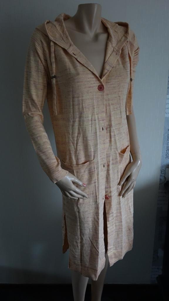 nieuw katoene KHUJO capuchon vest (was 130 euro), Kleding | Dames, Truien en Vesten, Nieuw, Maat 36 (S), Overige kleuren, Verzenden