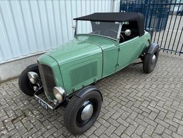 Ford Model A Hotrod Roadster Flathead NL Kenteken V8 beschikbaar voor biedingen