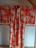 Traditionele Japanse Kimono red ougi, Ophalen of Verzenden