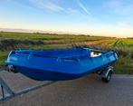 Whaly 370 Blauw of donkergrijs (9.9 yamaha 4 takt), Watersport en Boten, Vis- en Consoleboten, Ophalen, Tot 10 pk, 3 tot 6 meter