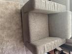 Grijze fauteuil, Ophalen, Gebruikt, 75 tot 100 cm, Stof