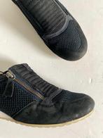 H562 Gabor Comfort: maat 38=5 lage schoenen sneakers blauw, Blauw, Gabor, Ophalen of Verzenden, Zo goed als nieuw