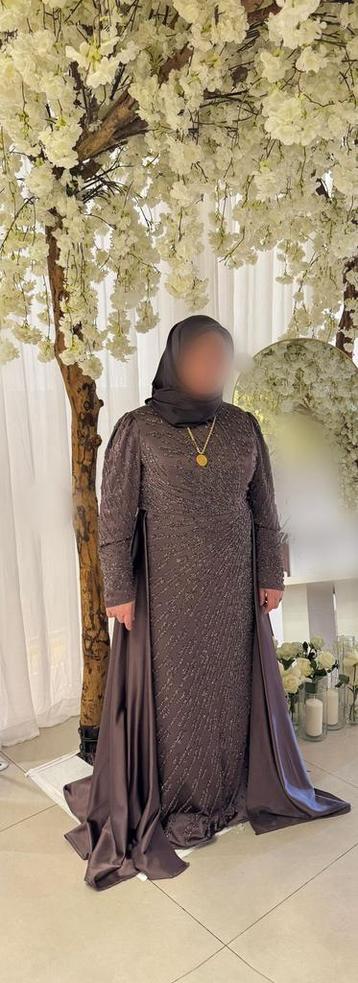 Dames Abiye Abaya Galajurk Maat 52 Zo goed als Nieuw beschikbaar voor biedingen