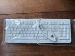 Cherry KC 1000 Wit toetsenbord, Computers en Software, Toetsenborden, Ophalen, Nieuw, CHERRY, Qwerty