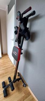 Fitness roeitrainer + buikspiertrainer/fitnessmat, Ophalen, Gebruikt, Metaal, Roeitrainer