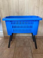 wasmand op poten inklapbaar 62x45x64, Ophalen, Zo goed als nieuw, Blauw, Overige typen