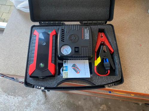 6-in-1 Jumpstarter - grote powerbank met oplaadkabels, Auto diversen, Jumpstarters, Nieuw, Ophalen of Verzenden