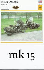 Mk15 motorkaart harley davidson 750 wla 45, Ophalen of Verzenden, Zo goed als nieuw, Motoren