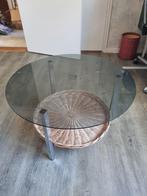 Salontafel, Huis en Inrichting, Tafels | Salontafels, Ophalen, Gebruikt, 50 tot 100 cm, Rond