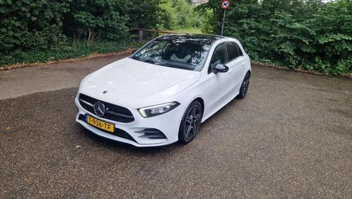 Mercedes-Benz A-Klasse A 200 163pk 2018 AMG NIGHT PANO, Auto's, Mercedes-Benz, Particulier, A-Klasse, ABS, Adaptieve lichten, Airbags