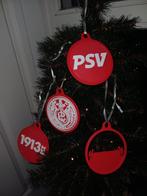 PSV Kerstornamenten – Set van 4, Ophalen of Verzenden, Nieuw, PSV, Overige typen