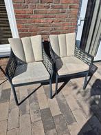 Applebee Milou tuinstoelen, 2 stuks, zwart, Ophalen, Gebruikt