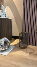 Supet leuk zwart met goud windlicht Riverdale 40, Ophalen of Verzenden, Zo goed als nieuw, Zwart, 25 tot 50 cm