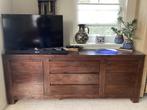 Houten dressoir, Huis en Inrichting, Kasten | Dressoirs, Ophalen, Gebruikt, 25 tot 50 cm, Met deur(en)
