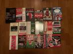 18  boeken over AJAX, Verzamelen, Sportartikelen en Voetbal, Boek of Tijdschrift, Zo goed als nieuw, Ajax, Ophalen