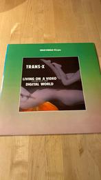 Vinyl lp maxi single Trans-X - Living on a video, Ophalen of Verzenden, 1980 tot 2000, Zo goed als nieuw, 12 inch