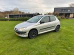 Peugeot 206 1.6 16V Gentry 5D AUT 2005 Grijs Lees Adv !!!, Auto's, Euro 5, Stof, 4 cilinders, 1039 kg