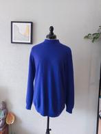 Koningsblauwe coltrui 100% cashmere 42, Ophalen of Verzenden, Zo goed als nieuw, Maat 42/44 (L), Blauw