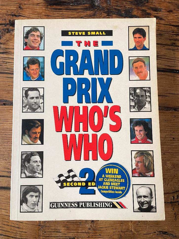 The Grand Prix who`s who Formule 1, Boeken, Sportboeken, Zo goed als nieuw, Overige sporten, Ophalen of Verzenden