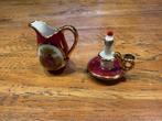 Limoges porselein miniatuur kaars en waterkan, Antiek en Kunst, Antiek | Porselein, Verzenden