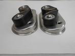 Schootklemmen, Touwklemmen, 12 - 14 mm, schuine voetplaat, Ophalen of Verzenden, Gebruikt, Overige typen