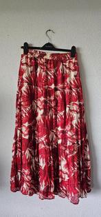 orange fleurige rok van lolly laundry maat L (9525), Verzenden, Overige kleuren, Knielengte