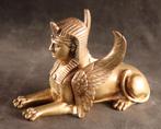 Antieke bronzen sfinx, Ophalen of Verzenden