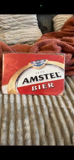 amstel bier reclamebord, Verzamelen, Biermerken, Ophalen of Verzenden