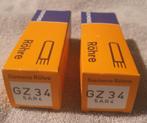 NOS pair nib Siemens ( mullard ) GZ34 /  5AR4, Ophalen of Verzenden, Buis of Buizen