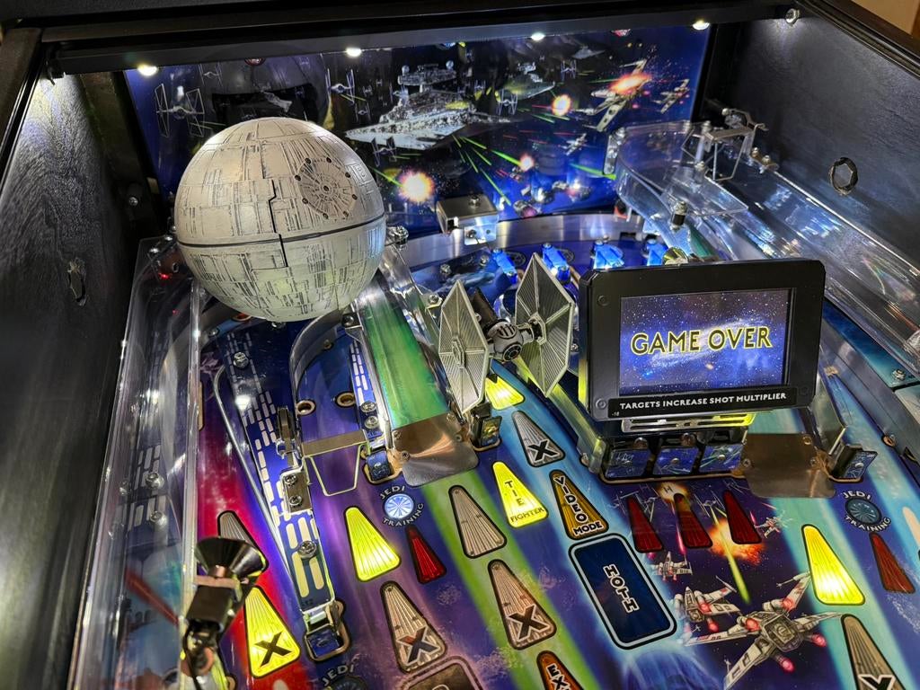 Mooie flipperkast Star Wars pro, Verzamelen, Automaten | Flipperkasten, Ophalen, Stern, Zo goed als nieuw, Dot-matrix