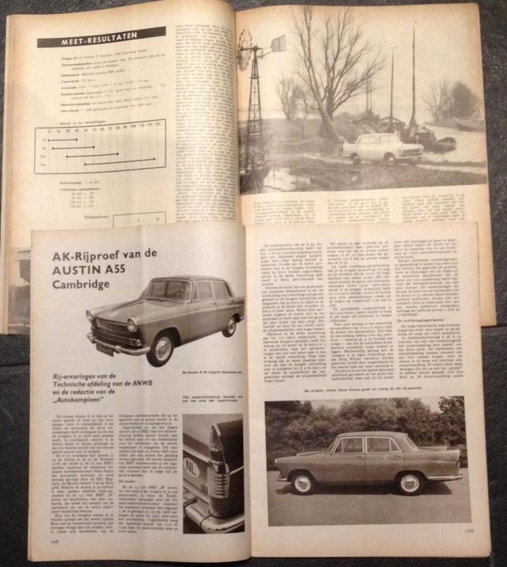 Austin Cambridge Morris Oxford ( ADO 9 en 10 ) testen, Boeken, Auto's | Folders en Tijdschriften, Gelezen, Overige merken, Ophalen of Verzenden