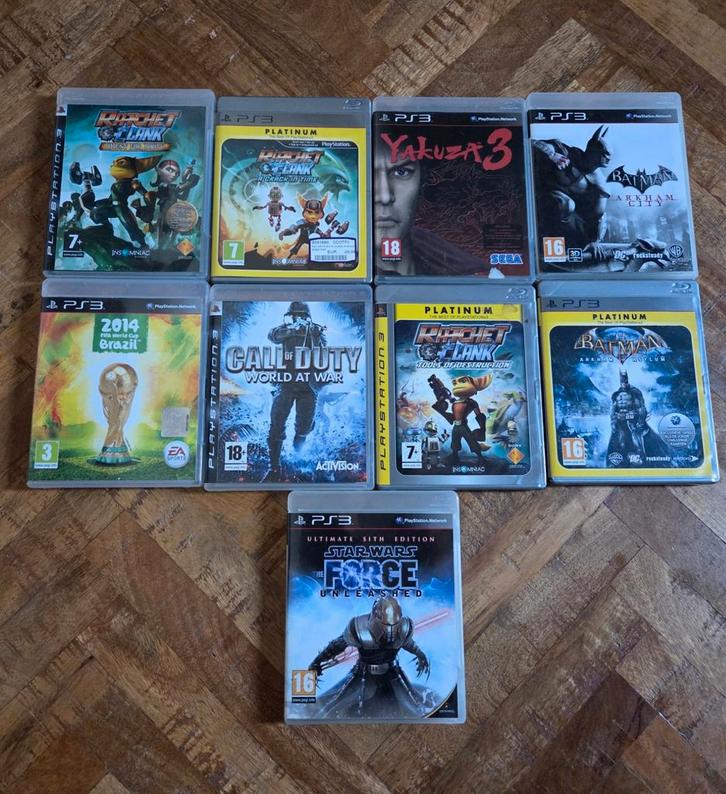 Playstation 3 Games - Diverse Titels, Spelcomputers en Games, Games | Sony PlayStation 3, Gebruikt, Avontuur en Actie, 1 speler