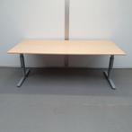 Gispen bureau - 200x100 cm werkplek buro, Huis en Inrichting, Bureaus, In hoogte verstelbaar, Gebruikt, Ophalen, Bureau