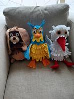 Handpoppen Fabeltjeskrant 3 stuks., Ophalen of Verzenden, Overige typen