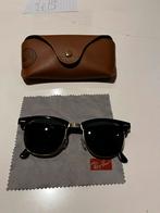 Ray-Ban Clubmaster Zonnebril, Sieraden, Tassen en Uiterlijk, Zonnebrillen en Brillen | Heren, Zonnebril, Zwart, Ophalen of Verzenden