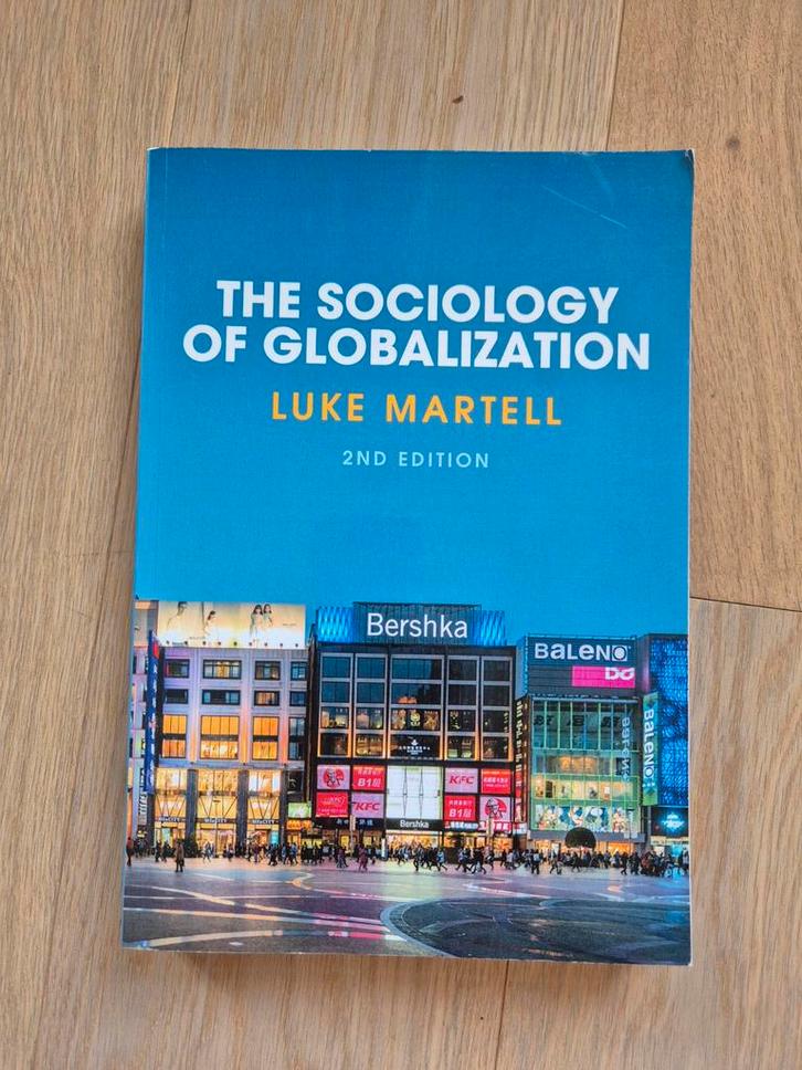 Sociology of Globalization - Luke Martell (2nd Edition), Boeken, Politiek en Maatschappij, Gelezen, Maatschappij en Samenleving