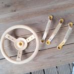 Stuurtje en 3 handvaten voor aan een speelhuisje Jungle Gym, Ophalen of Verzenden, Gebruikt, Kunststof