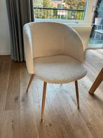 Witte schapen-/teddy eetkamerstoelen, Huis en Inrichting, Stoelen, Ophalen, Gebruikt, Wit, Vier