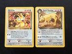 Meowth en Dark Persian Rocket Evolutie 42/82 Pokemon Kaart, Verzenden, Gebruikt, Meerdere kaarten