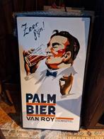 Palm emaille bord, Ophalen of Verzenden, Zo goed als nieuw, Reclamebord, Plaat of Schild, Palm