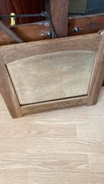 Spiegel met eiken lijst 40 cm, Ophalen, Minder dan 50 cm, Minder dan 100 cm