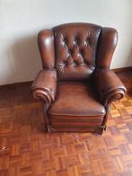 Leren damens fauteuil, Ophalen, 75 tot 100 cm, 50 tot 75 cm