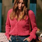 Sezane rose vest Capucine katoen mt XS (S) voorjaar, Ophalen, Zo goed als nieuw, Roze, Maat 34 (XS) of kleiner