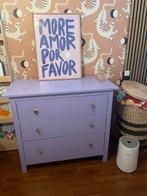 Commode baby lila gepimpt!, Kinderen en Baby's, Kinderkamer | Commodes en Kasten, Ophalen, 50 tot 70 cm, 90 tot 105 cm, 100 cm of meer