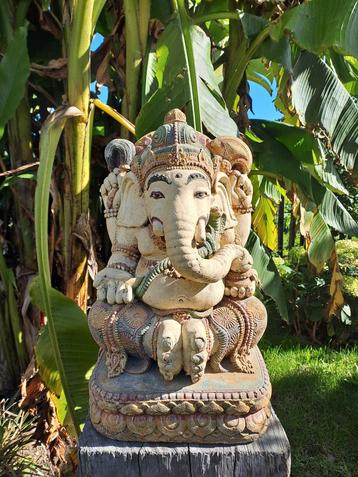 Ganesha beeld massief beton - 50 cm hoog beschikbaar voor biedingen