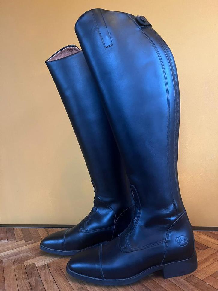 Nieuwe rijlaarzen met rits en elastiek maat 39, Dieren en Toebehoren, Paardrijkleding, Nieuw, Dames, Schoeisel, Dressuur, Ophalen of Verzenden