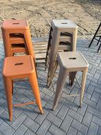 Partij Tolix barkrukken, Huis en Inrichting, Barkrukken, Ophalen, Met voetsteun, Onbekend, Onbekend